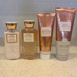 Pure wonder bundle from bath and body works.